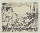 Artist: b'Ewart, Joy.' | Title: b'Fever I.' | Date: 1961 | Technique: b'lithograph, printed in black ink, from one stone'