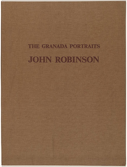Title: Folio for: The Granada portraits | Date: June 1979 - February 1980 | Technique: letterpress, printed in brown ink