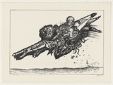 Artist: Paterson, Jim. | Title: not titled [B52] | Date: 1984 | Technique: lithograph, printed in black ink, from one stone