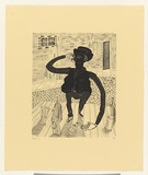 Artist: b'Hay, Bill.' | Title: b'Night burglars' | Date: 1992, April - May | Technique: b'lithograph, printed in black ink, from one stone'