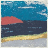 Artist: Faerber, Ruth. | Title: The island | Date: 1986 | Technique: paper pulp construction, using acid free spruce and procian dyes