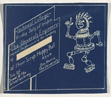 Artist: b'UNKNOWN' | Title: bInvitation to Engineer's Ball | Date: c.1944 | Technique: b'blue-print'