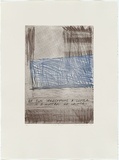 Artist: MADDOCK, Bea | Title: Going back (left panel) | Date: 1976 | Technique: etching, printed in colour, from multiple plates