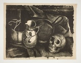 Artist: b'Courier, Jack.' | Title: bLondon's Still life. | Technique: b'lithograph, printed in black ink, from one stone [or plate]'