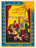 Artist: b'Kenyon, Therese.' | Title: b'Caring for children is an important job.' | Date: 1988 | Technique: b'screenprint, printed in colour, from six stencils'