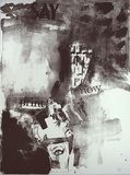 Artist: b'Koch-Sanders, Donny.' | Title: b'Ready-set-go (exercise)' | Date: 1996, 12 July | Technique: b'lithograph with photo-stencil, printed in black ink, from one stone'