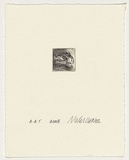 Artist: b'Cullen, Adam.' | Title: b'Bone' | Date: 2002 | Technique: b'etching, printed in black ink, from one plate'