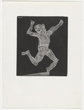 Artist: SELLBACH, Udo | Title: Untitled | Date: 1987, 29 November | Technique: relief-etching, printed in black ink, from one copper plate