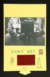 Artist: b'Frank Art.' | Title: b'Post art.' | Date: 1978 | Technique: b'rubber stamps; typescript on photograph'