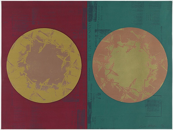 Artist: MEYER, Bill | Title: Une Charogne II | Date: 1970 | Technique: screenprint, printed in colour, from seven stencils | Copyright: © Bill Meyer