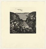 Artist: b'Shead, Garry.' | Title: b'Bundeena' | Date: 1991-94 | Technique: b'etching and aquatint printed in black ink, from one plate' | Copyright: b'\xc2\xa9 Garry Shead'
