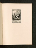 Artist: McGrath, Raymond. | Title: Bookplate: Heather McDonald Sutherland. | Date: 1925 | Technique: wood-engraving, printed in black ink, from one block