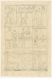 Title: not titled [series of nine nudes] | Date: 1965 | Technique: etching and foul-biting, printed in black ink with plate-tone, from one plate