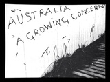 Artist: Craig, Jacki. | Title: Australia A growing concern: | Date: (1980) | Technique: photo offset-lithograph