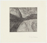 Artist: Andrews, Daisy. | Title: Pamarr. | Date: 1994 | Technique: etching, printed in black ink, from one plate