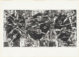 Artist: Kemp, Roger. | Title: Concept four. | Date: c.1975 | Technique: etching, printed in black ink, from one magnesium plate