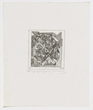 Artist: SELLBACH, Udo | Title: not titled | Date: 1960-80 | Technique: etching