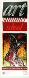 Artist: ARNOLD, Raymond | Title: Art Summer School. | Date: 1990 | Technique: screenprint, printed in colour, from three stencils