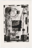 Artist: Kelly, John. | Title: Shadow on form | Date: 2002 | Technique: etching and aquatint, printed in black ink, from one plate | Copyright: © John Kelly. Licensed by VISCOPY, Australia.