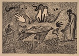 Artist: STREET, Mervyn | Title: Special stone | Date: 1995, November | Technique: lithograph, printed in black ink, from one stone