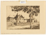 Artist: PLATT, Austin | Title: Abbotsleigh | Date: 1937 | Technique: etching, printed in black ink, from one plate
