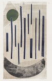 Artist: b'MEYER, Bill' | Title: b'Grey boat' | Date: 1969 | Technique: b'woodcut and screenprint, printed in four colours, from one block and stencil' | Copyright: b'\xc2\xa9 Bill Meyer'