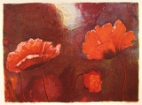 Artist: Maguire, Tim. | Title: Poppies | Date: 1991 | Technique: lithograph, printed in colour, from five stones | Copyright: © Tim Maguire