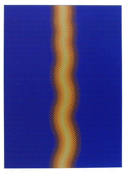 Artist: ROSE, David | Title: Radical | Date: 1971 | Technique: screenprint, printed in colour, from four stencils