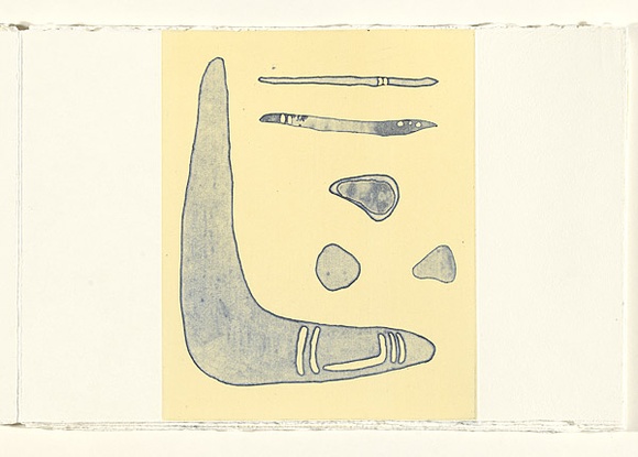 Title: Big white fella | Date: 2007 | Technique: etching, open-bite, aquatint and relief, printed in colour, from one plate and one block