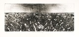 Artist: b'Hadley, Basil.' | Title: b'Pilbarra storm song' | Date: 1976 | Technique: b'etching, deep etching and aquatint, printed inblack ink, from one plate'