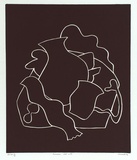 Artist: b'Marshall, John.' | Title: b'Domestic still life' | Date: 1994 | Technique: b'linocut, printed in black ink, from one block'