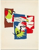 Artist: b'Schlicht, Rollin.' | Title: b'not titled' | Date: 1969 | Technique: b'screenprint, printed in colour, from multiple stencils'