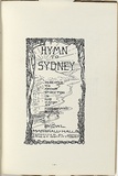 Artist: Moffitt, Ernest. | Title: Hymn to Sydney. | Date: 1899 | Technique: reproduction of line drawing, printed in black ink, from one plate | Copyright: Courtesy of the National Library of Australia