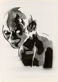 Artist: b'Dodd, James.' | Title: b'Gollum.' | Date: 2003 | Technique: b'stencil, printed in colour, from two stencils'