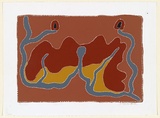Artist: b'Griffiths, Peggy.' | Title: b'Doojum' | Date: 1997, July | Technique: b'screenprint, printed in colour, from multiple stencils'