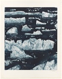 Artist: b'SCHMEISSER, Jorg' | Title: b'Iceberg alley' | Date: 2002 | Technique: b'etching and aquatint, printed in blue ink, from one plate' | Copyright: b'\xc2\xa9 J\xc3\xb6rg Schmeisser'