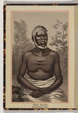 Artist: UNKNOWN | Title: King David; Warrnambool tribe. | Date: c.1890 | Technique: lithograph, printed in brown ink, from one plate; varnished