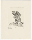 Artist: b'SELLBACH, Udo' | Title: b'not titled' | Date: 1989 | Technique: b'etching, printed in black ink, from one copper plate'