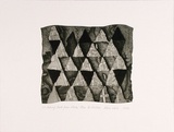 Artist: b'White, Robin.' | Title: b'Looking back from Martin Place to Matata.' | Date: 1992 | Technique: b'photo etching and aquatint, printed in brown ink, from one  plate'