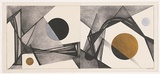 Artist: b'Hinder, Frank.' | Title: b'not titled [transit]' | Date: 1978 | Technique: b'lithographs, printed in black ink, each from one stone'