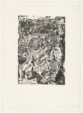 Artist: b'Chambers, Douglas.' | Title: b'OK head.' | Date: 1984 | Technique: b'linocut, printed in black ink from one block'