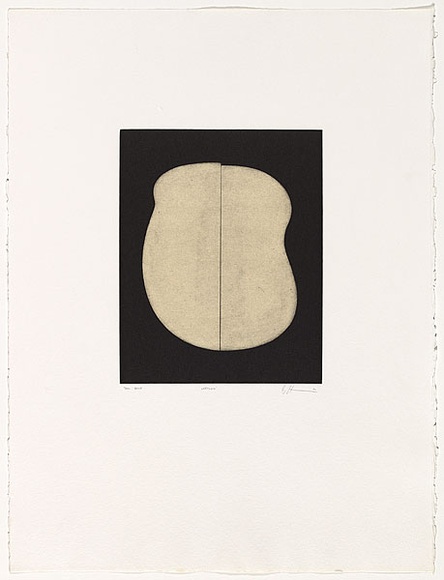 Artist: Harris, Brent. | Title: Untitled | Date: 1991 | Technique: aquatint, printed, from one zinc plate