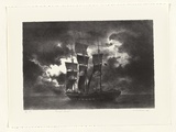 Artist: Mortensen, Kevin. | Title: The last sunset | Date: 1994 | Technique: lithograph, printed in black ink, from one stone | Copyright: © Kevin Mortensen