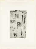 Artist: b'Nair, Surendran.' | Title: b'not titled' | Date: c.1996 | Technique: b'etching'