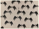 Artist: b'MONKEE,' | Title: b'Bats.' | Date: 2004 | Technique: b'stencil, printed in black ink, from one stencil'