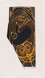 Artist: b'Lasisi, David.' | Title: b'Lam' | Date: 1976 | Technique: b'screenprint, printed in colour, from two stencils'