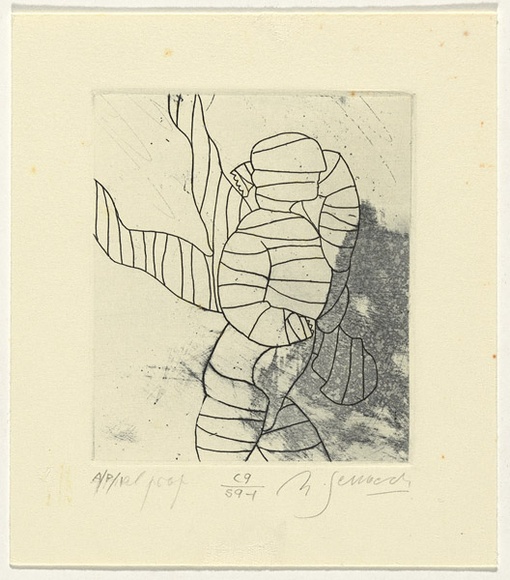 Artist: b'SELLBACH, Udo' | Title: b'not titled' | Date: 1960-80 | Technique: b'etching'