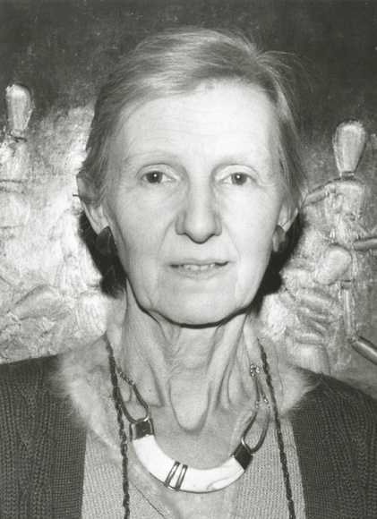 Artist: Heath, Gregory. | Title: Portrait of Helen Maudsley, Australian painter, 1991 | Date: 1991