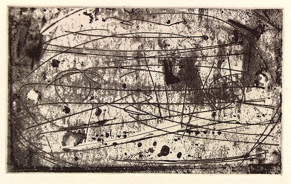 Artist: b'Furlonger, Joe.' | Title: b'Speeding cars' | Date: 1992, May-July | Technique: b'etching, printed in black ink, from one plate'