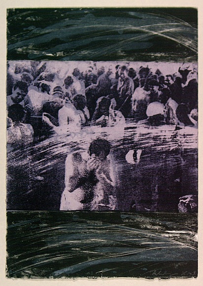 Artist: b'Milojevic, Milan.' | Title: b'Absorption/Assimilation Series - No.3' | Date: 1986-87 | Technique: b'lithograph, printed in black ink, from one stone [or plate]' | Copyright: b'\xc2\xa9 Milan Milojevic'